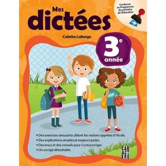  Mes dictées - 3e année